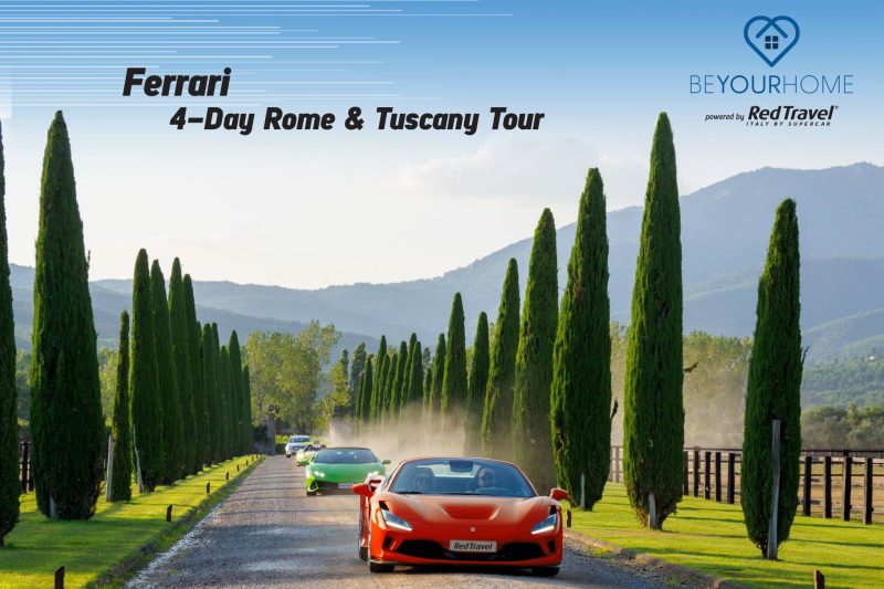 be-your-home-travel-ferrari-tour-roma-toscana-4-giorni